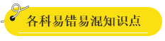 税务师易错易混知识点