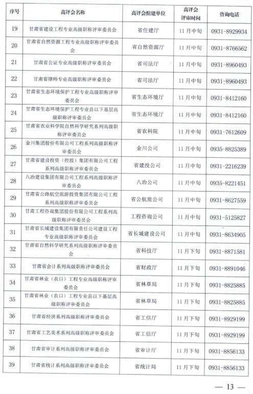 嘉峪关2023年职称评审通知13