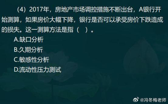 中级经济师金融案例分析题