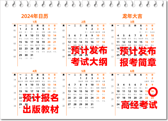 高级经济师报考节点