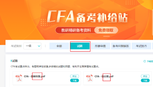 CFA财报分析备考要点！