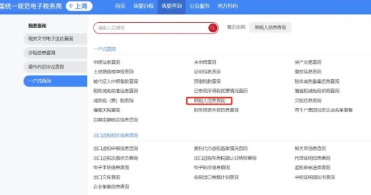 如何查询企业已有的税（费）种认定信息