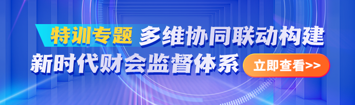 多维协同构建财税监督体系